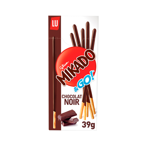 Mikado Pocket negro 39 g (24 ud)