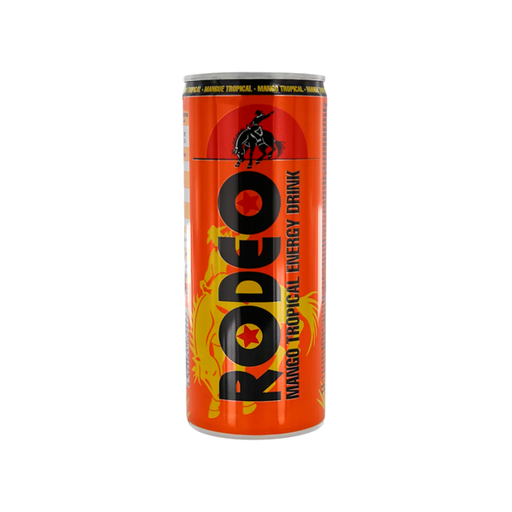 [08423565000254] Rodeo Mango Energy Drink 250 ml (24 ud)